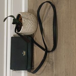 Kate Spade Spencer Flap Chain Leather Wallet